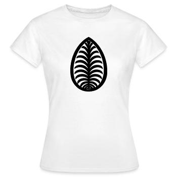 Oeuf de Pâques - T-shirt Femme - blanc - Devant - AI Model Female 172 dark (172cm)