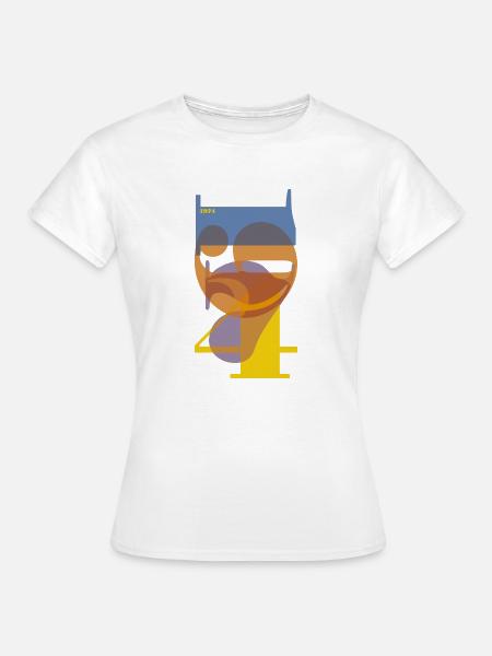 1974 Typoart - Frauen T-Shirt - Weiß