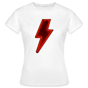 Neon-Taschenlampe - Frauen T-Shirt - Weiß - Vorne - AI Model Female 172 dark (172cm)