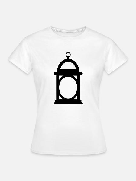 Laterne - Frauen T-Shirt - Weiß