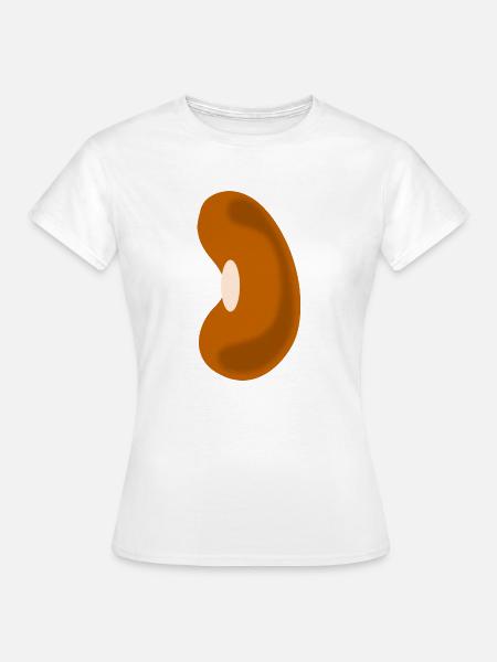 kidney beans bohnen veggie gemuese vegetables9 - Frauen T-Shirt - Weiß
