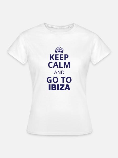 Ibiza - Frauen T-Shirt - Weiß