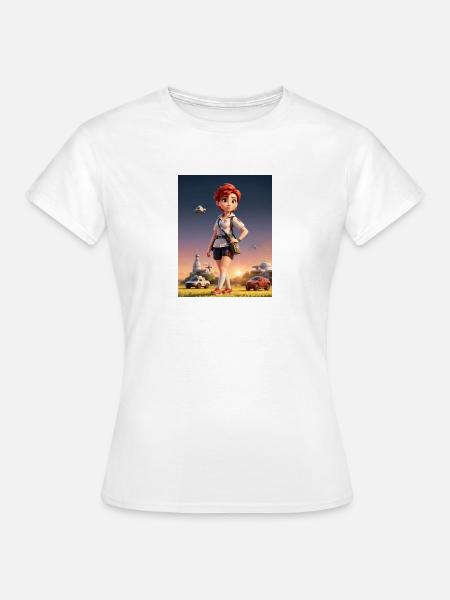 Kinderfreundliche Animationskrankenschwester - Frauen T-Shirt - Weiß