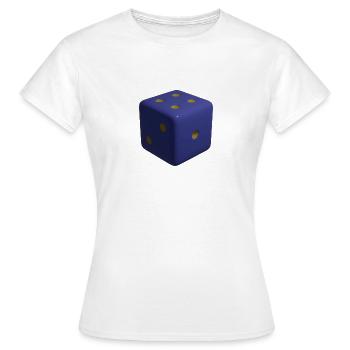 Die - Women's T-Shirt - white - Front - AI Model Female 172 dark (172cm)