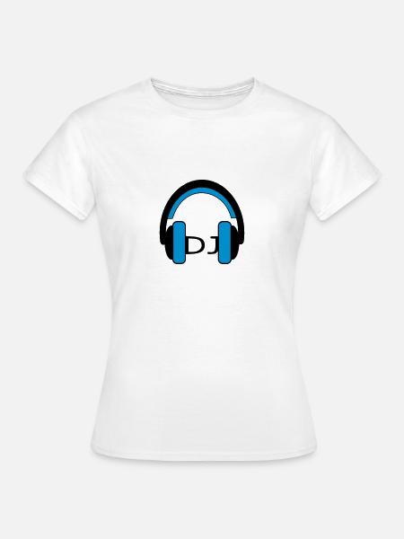 deejay - Frauen T-Shirt - Weiß