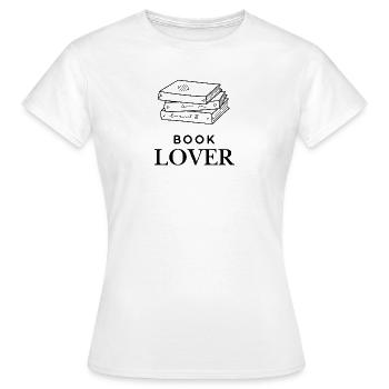Book Lover - Frauen T-Shirt - Weiß - Vorne - AI Model Female 172 dark (172cm)