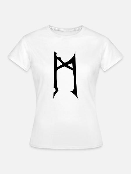 mannaz - T-shirt Femme - blanc