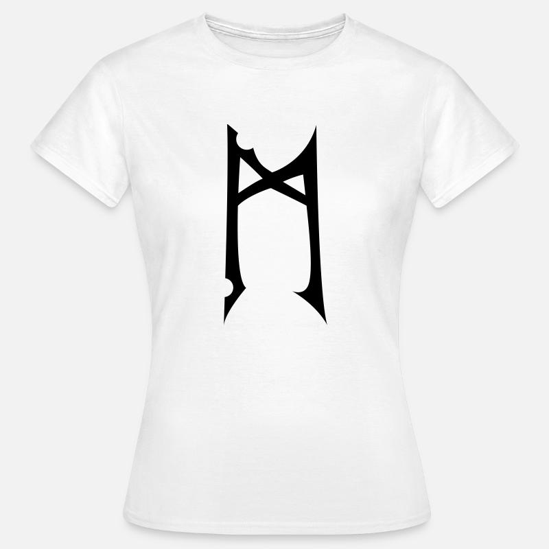 mannaz - Women's T-Shirt - white