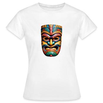 Tiki - T-shirt Femme - blanc - Devant - AI Model Female 172 dark (172cm)