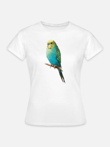 Wellensittich - Frauen T-Shirt - Weiß