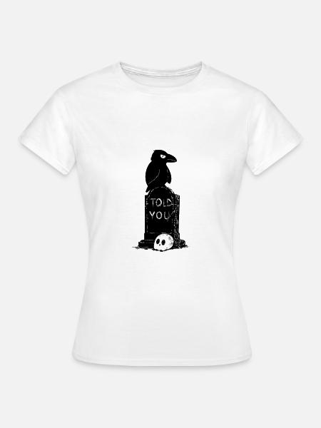 I recognise faces - Frauen T-Shirt - Weiß