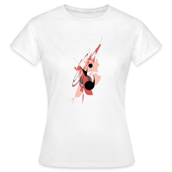 Power of balance - Women's T-Shirt - white - Front - AI Model Female 172 dark (172cm)