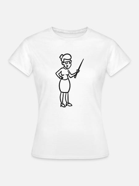 Lehrerin - Frauen T-Shirt - Weiß
