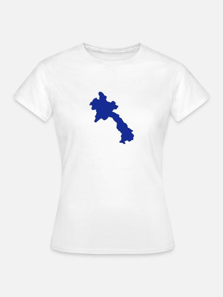 Laos - Frauen T-Shirt - Weiß