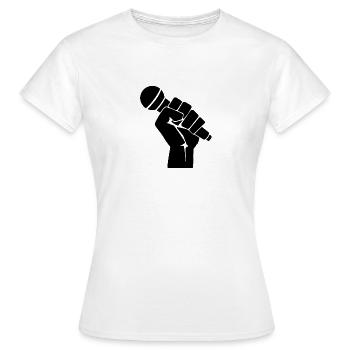 Révolution musicale - T-shirt Femme - blanc - Devant - AI Model Female 172 dark (172cm)