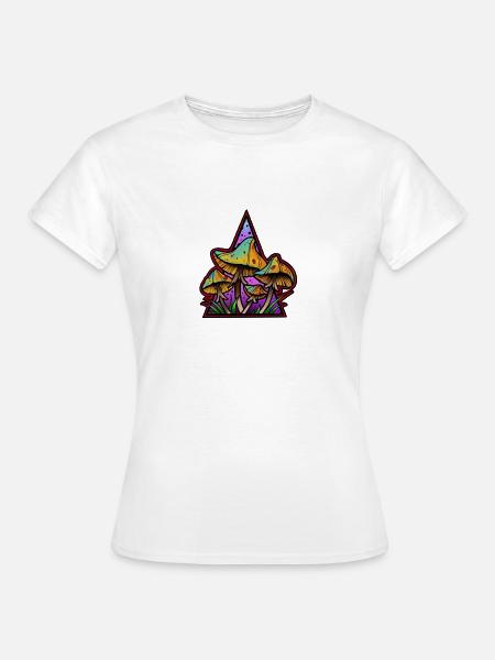 Pilz - Frauen T-Shirt - Weiß