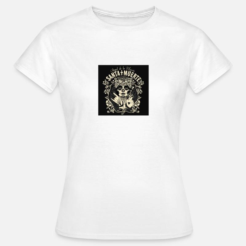 santa muerte - Maglietta da donna - bianco