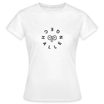 2024 Challenge accepted - Women's T-Shirt - white - Front - AI Model Female 172 dark (172cm)