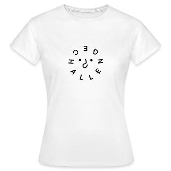 Défi 2024 accepté - - T-shirt Femme - blanc - Devant - AI Model Female 172 dark (172cm)