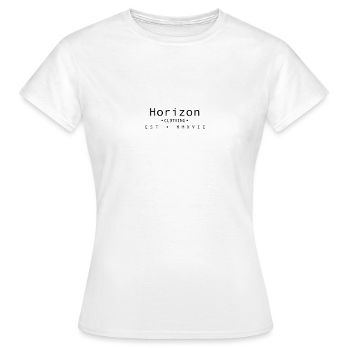 Black Horizon Logo - Women's T-Shirt