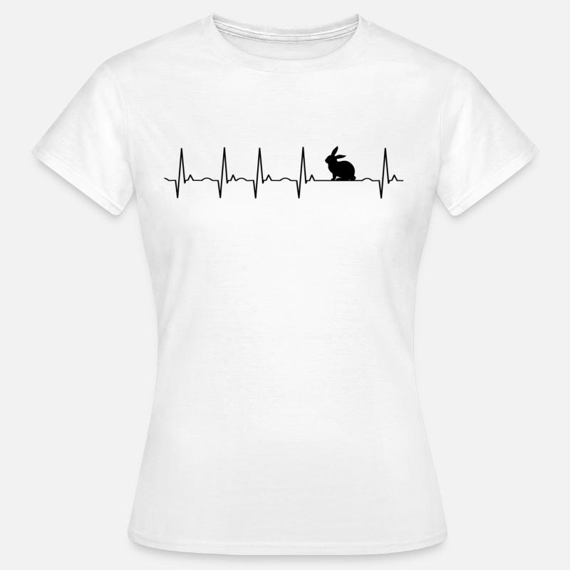 Rabbit - rabbit - bunny - Women's T-Shirt - white