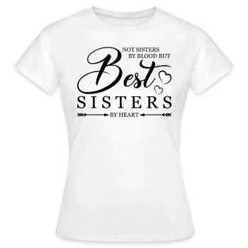 Für die beste Freundin - Freunde BFF Bffs Geschenk - Frauen T-Shirt - Weiß - Vorne - AI Model Female 172 dark (172cm)