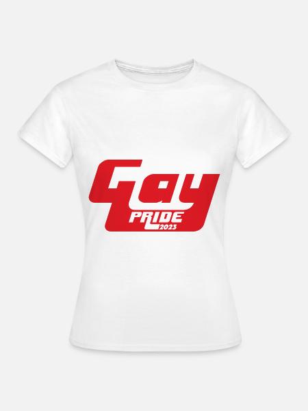 Gay Pride 2023 - Frauen T-Shirt - Weiß