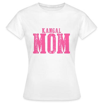 Kangal Maman Chien - T-shirt Femme - blanc - Devant - AI Model Female 172 dark (172cm)