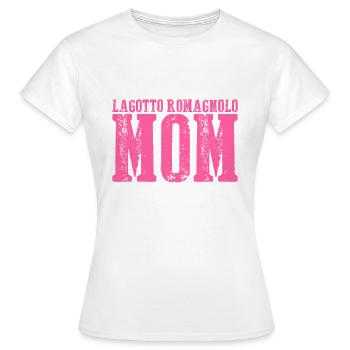 Lagotto Romagnolo Mom Dog - Women's T-Shirt - white - Front - AI Model Female 172 dark (172cm)