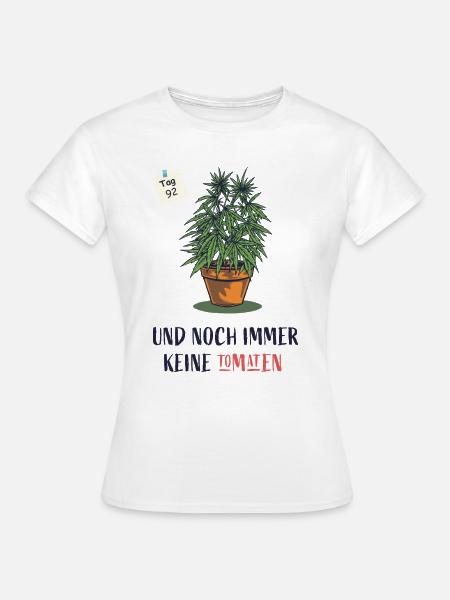 Cannabis - Frauen T-Shirt - Weiß