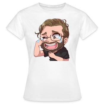 Lol Manny - T-shirt Femme - blanc - Devant - AI Model Female 172 dark (172cm)