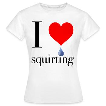 Jouir drôle de sort sexe femme - T-shirt Femme - blanc - Devant - AI Model Female 172 dark (172cm)