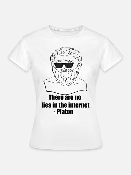 Platon - T-shirt Femme - blanc