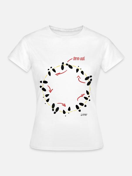 Salsa Rueda de Casino - Frauen T-Shirt - Weiß