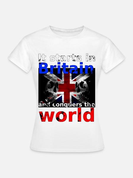 Britain - Frauen T-Shirt - Weiß