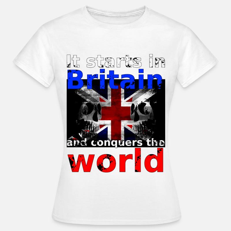 Britain - Women's T-Shirt - white