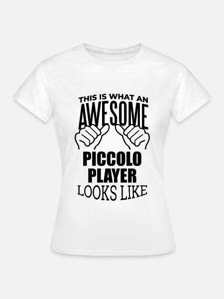 Piccolo Piccolo Piccolo - Frauen T-Shirt - Weiß