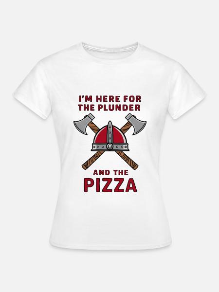 Viking Plunder - Frauen T-Shirt - Weiß