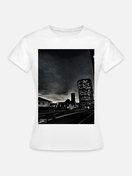 Downtown ZH - Frauen T-Shirt - Weiß