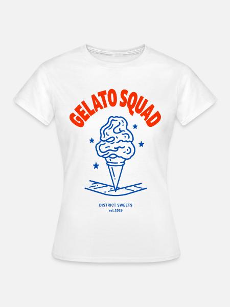 Gelato Squad - Frauen T-Shirt - Weiß