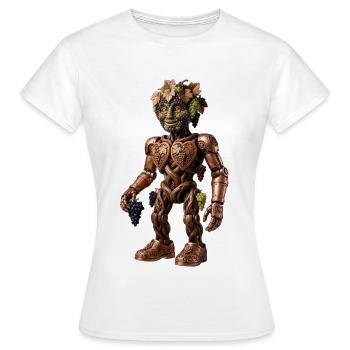 Golem de vigne - T-shirt Femme - blanc - Devant - AI Model Female 172 dark (172cm)