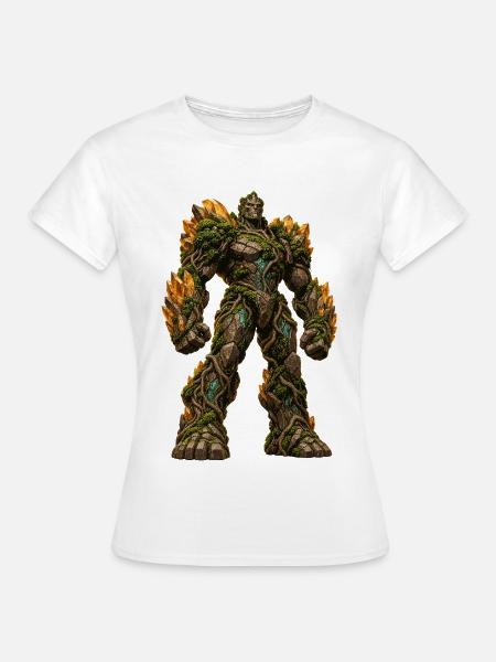 Waldstein Goliath: Kristallranken - Frauen T-Shirt - Weiß