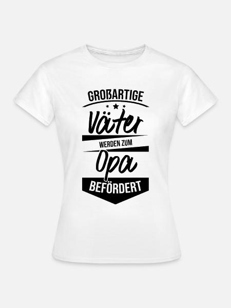 Great dads grandpa - Women's T-Shirt - white