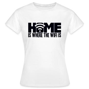Computerfreak Nerd - Frauen T-Shirt - Weiß - Vorne - AI Model Female 172 dark (172cm)