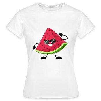 Watermelon - Women's T-Shirt - white - Front - AI Model Female 172 dark (172cm)