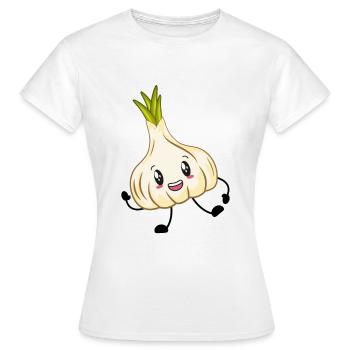 Ail - T-shirt Femme - blanc - Devant - AI Model Female 172 dark (172cm)