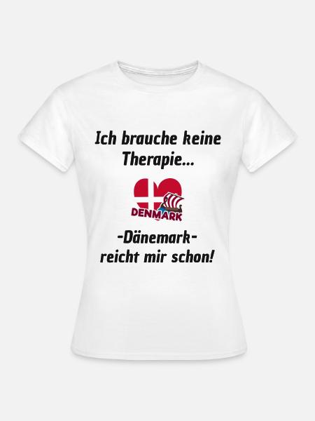 Dänemark - Frauen T-Shirt - Weiß
