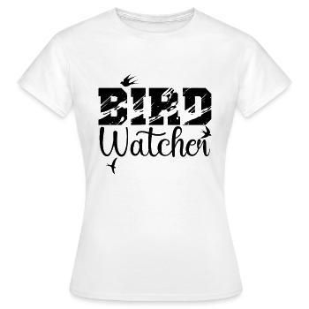 Ornithologue ornithologue - T-shirt Femme - blanc - Devant - AI Model Female 172 dark (172cm)