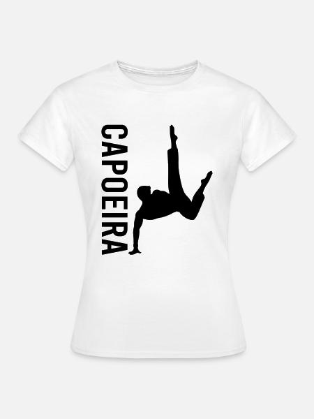 Capoeira Kampfsport - Frauen T-Shirt - Weiß