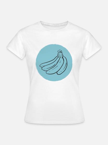 Banane - Frauen T-Shirt - Weiß